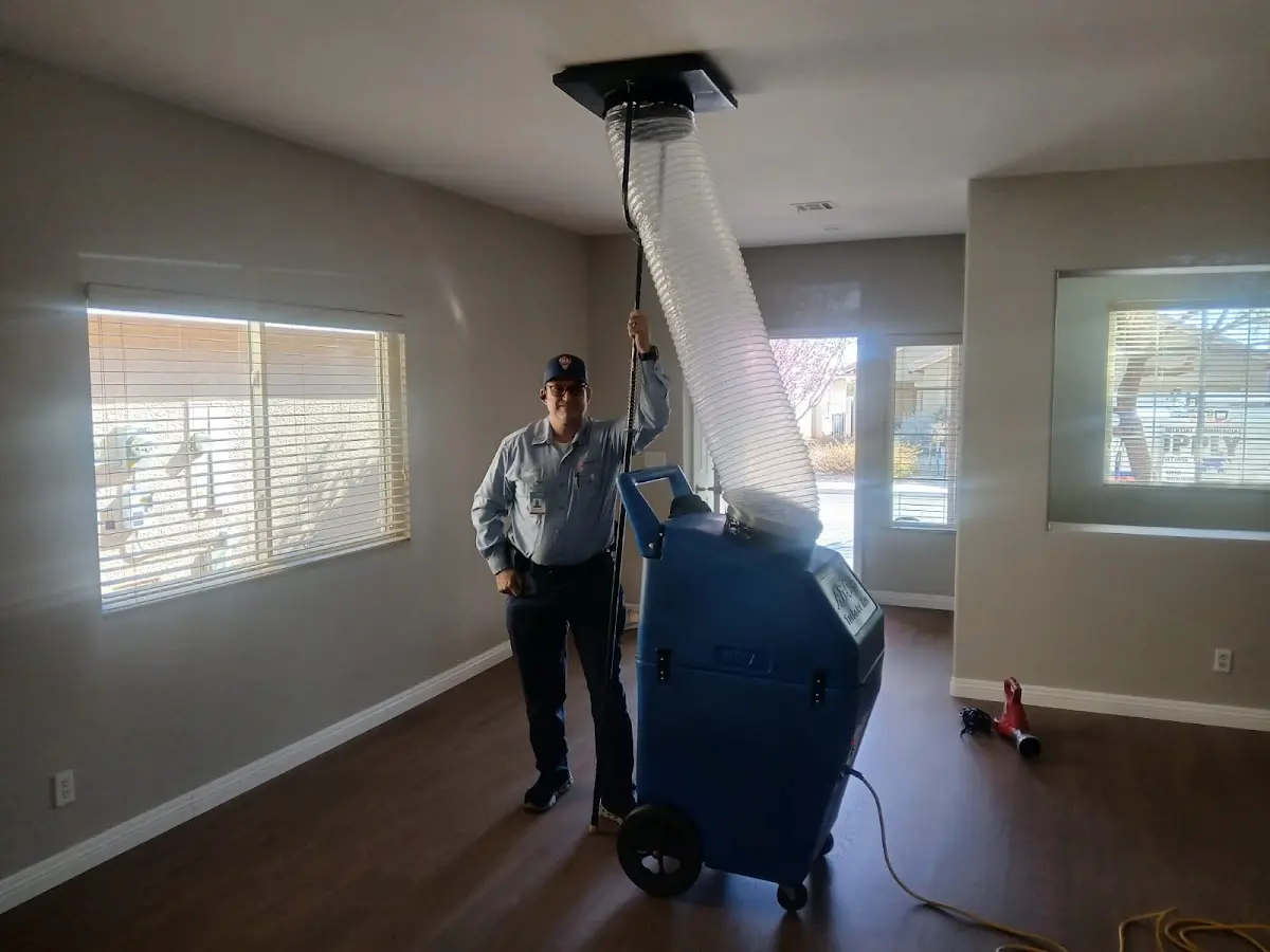 Professional Dryer Vent Cleaning work inside a Medulla home